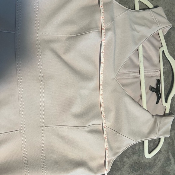 White House Black Market Light Lavender Lined Sleeveless Dress V-neck - Picture 8 of 9